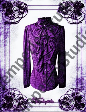 Gothic blouse in frame