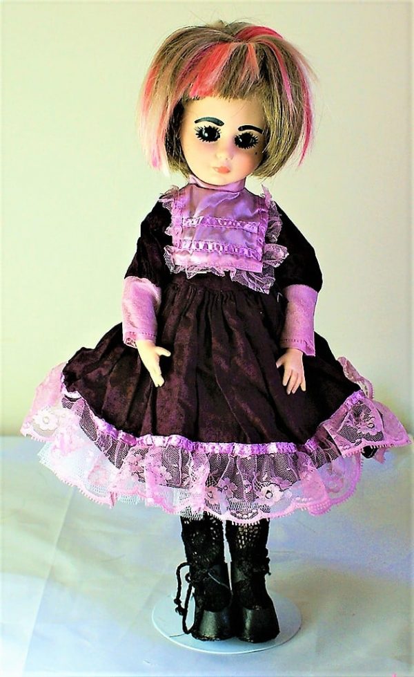 Victorian Lolita red and pink dress