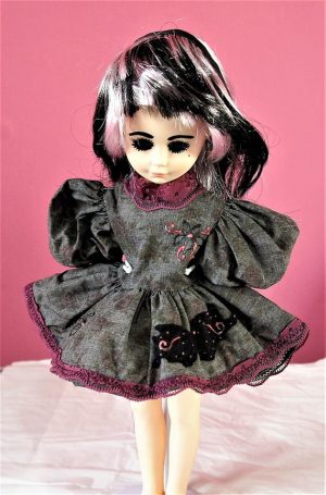 Gothic Lolita black butterfly dress